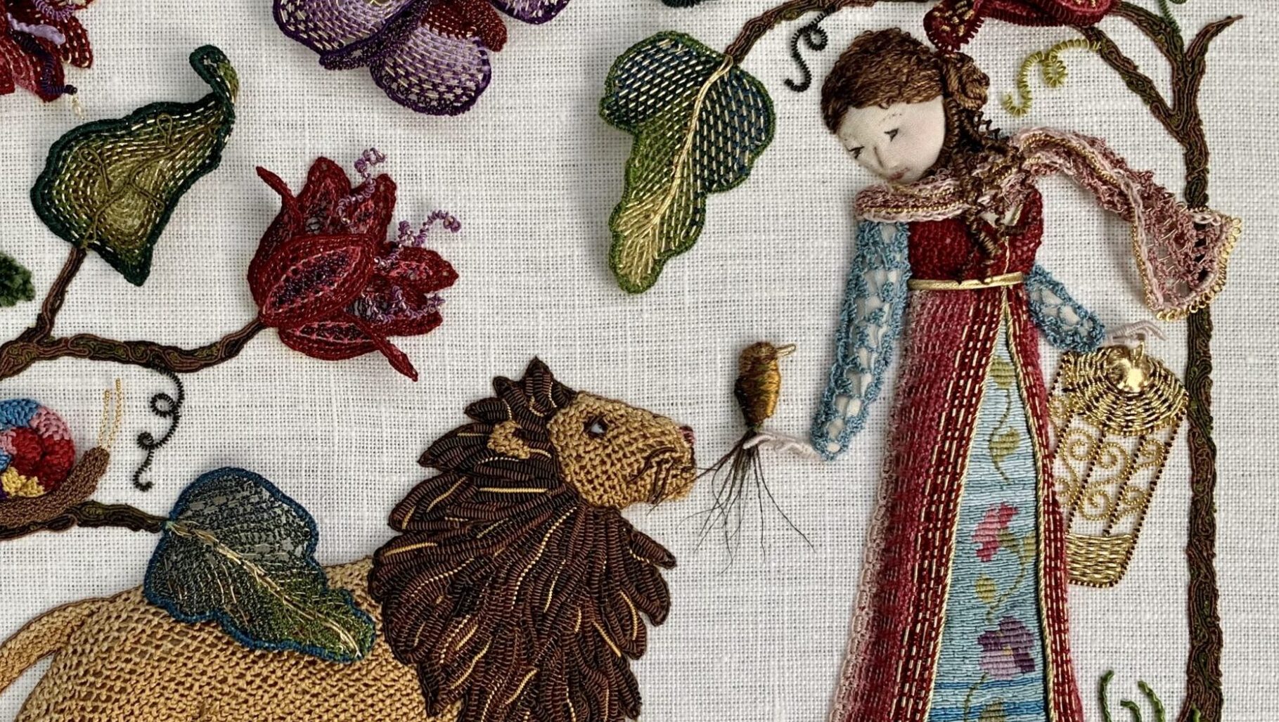 Embroidery by Kirsten Doogue